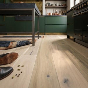 PARQUET PREFINITI - Rovere 1 Strip - Bianco - Verniciato Opaco - Spazzolato-2